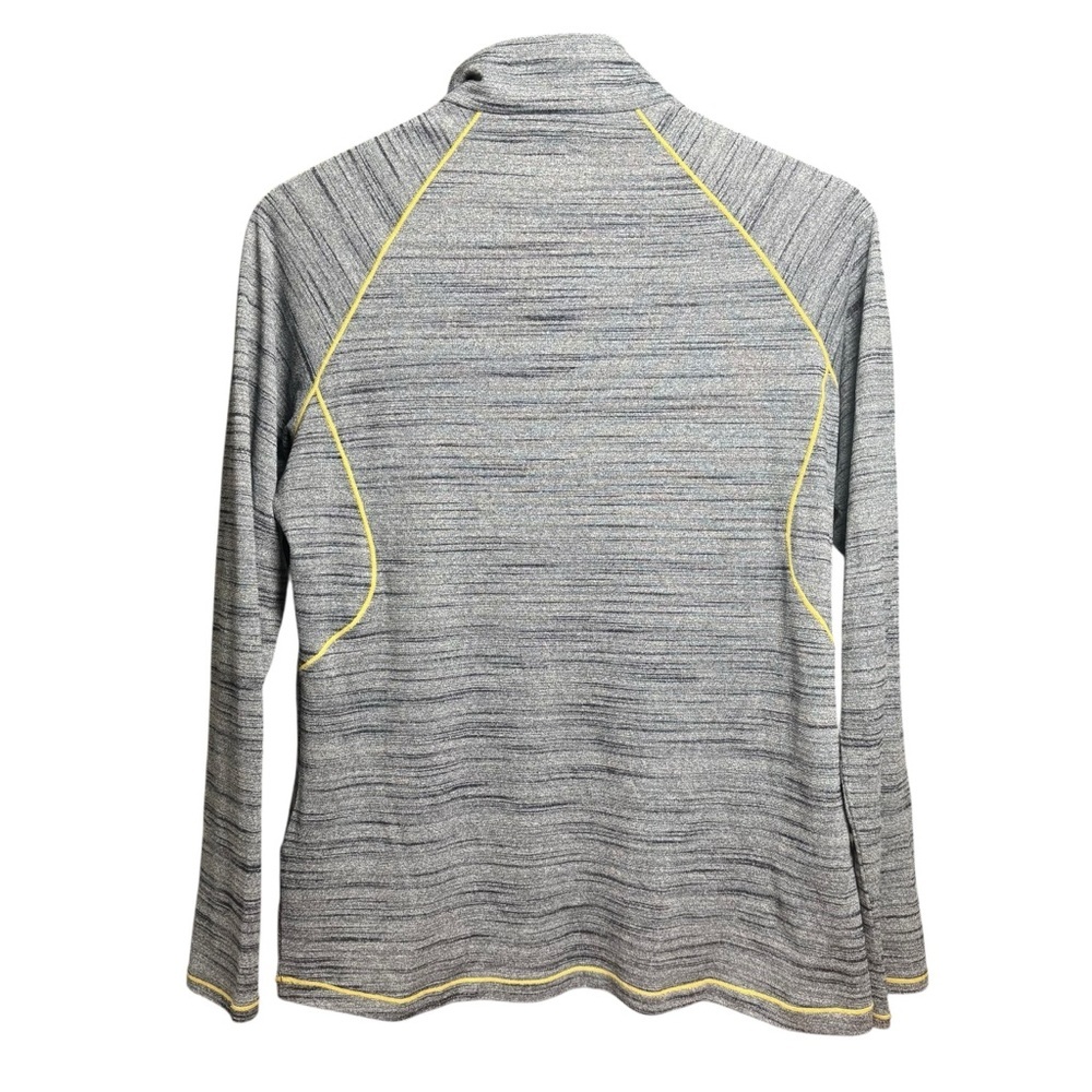 Under Armour Women’s L Gray 1/4 Zip Performance Pullover w/ Notre Dame Logo - Picture 3 of 12